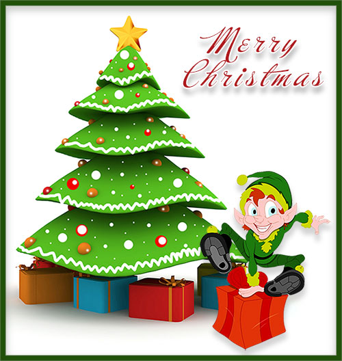 animated christmas decorations clipart