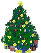 animated Christmas tree stars
