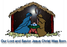 Nativity Scene - Our Lord and Savior Jesus Christ Was Born