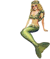blonde mermaid