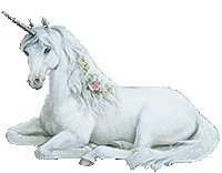 unicorn resting