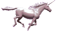 running unicorn