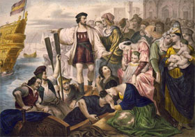 columbus departing c.1875