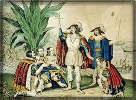 The landing of Columbus Oct. 11th 1492  c.1846