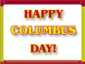 HAPPY COLUMBUS DAY