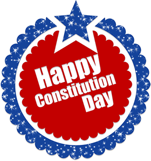 Happy Constitution Day animation