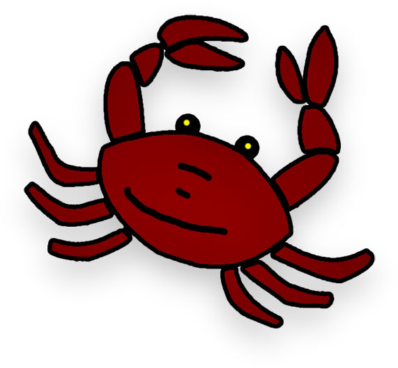 blue claw crab clipart gif