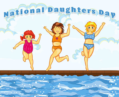 National Daughters Day swimming