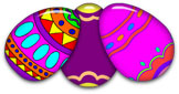 painted Easter eggs