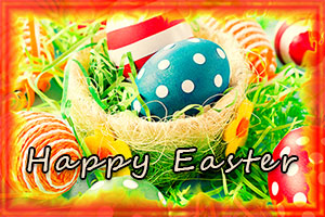 Happy Easter basket