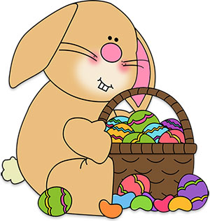 bunny egg basket