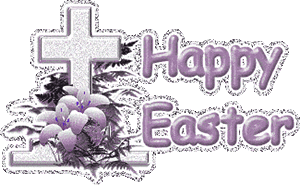 Happy Easter cross