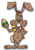 happy easter bunny W