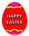 happy easter egg graphic W