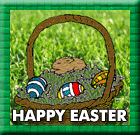 easter basket in the grass transparent gif