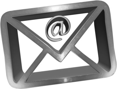 heavy metal 3D envelope for email