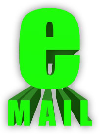 3D e-mail bright green