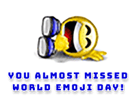 you almost missed emoji day
