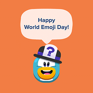 Happy World Emoji Day animation