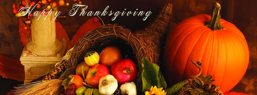 Free Thanksgiving Facebook Covers - Clipart - Timeline - Images