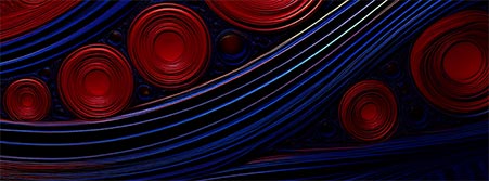 blue abstract