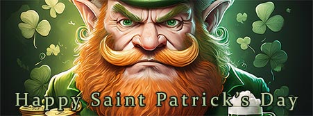 leprechaun shamrocks