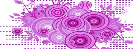 abstract flowers