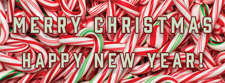 candy canes Merry Christmas