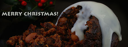 Christmas pudding image