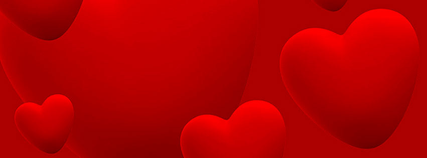 Free Hearts Facebook Cover Clipart - Timeline - Images