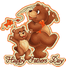 Happy Father's Day bears animation