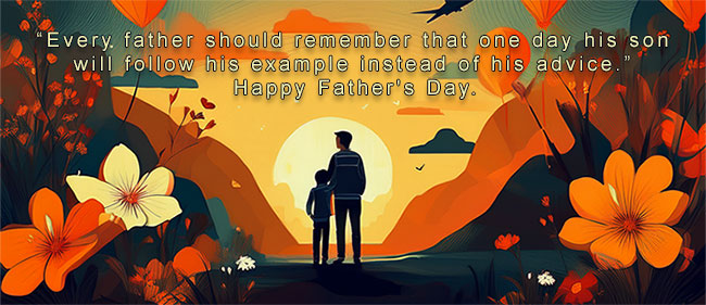 father and son