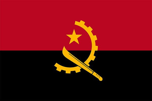 large Angola flag