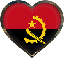 Angola heart flag