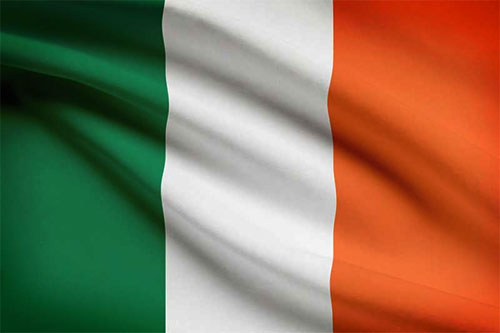 Irish wavy flag
