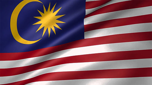 Malaysian wavy flag