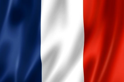 wavy French Flag