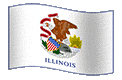 Illinois Flag animation