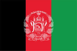 large Afghan flag image