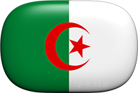 Algerian button rounded corners