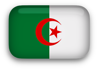 Algerian Flag clipart