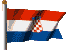 Croation flag animated