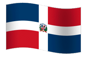 animated Dominican Republic Flag