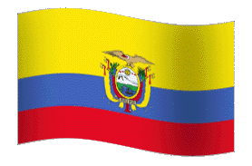 flag of Ecuador animated