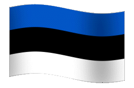 Animated flag of Estonia
