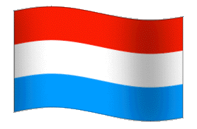 Flag of Luxembourg animated