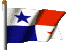 animated Panama Flag