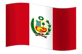 flag of Peru animated