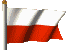 Poland Flag animated