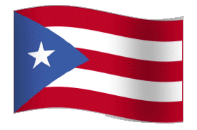 animated Puerto Rican Flag